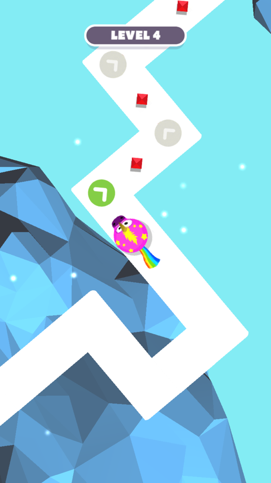 #2. Tap and Run - cloudy sky (iOS) Tekijänä: Andrii Oliinyk