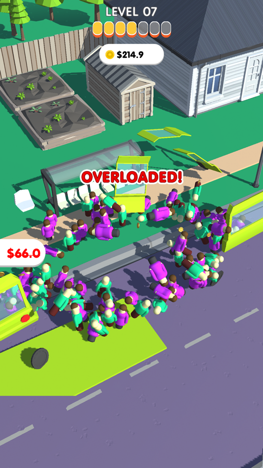 #5. Overloaded! (iOS) 由: Rollic Games