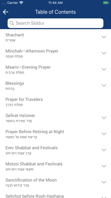 Siddur – Annotated Edition Screenshot