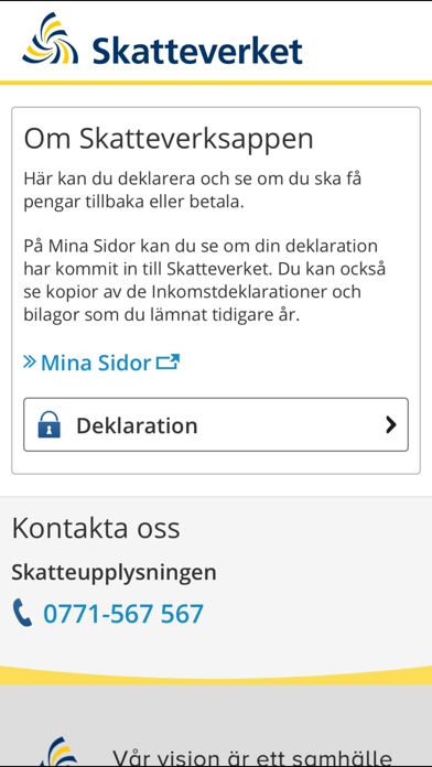 Skatteverket Screenshot