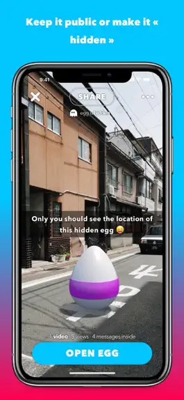 Game screenshot Heya: place eggs in AR! hack
