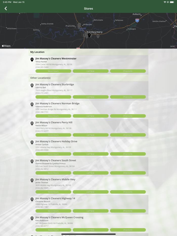 Jim Massey’s Cleaners