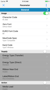 BCP Setting Tool screenshot