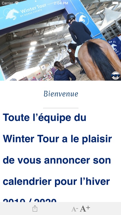 Winter Tour by Horse Events screenshot-3