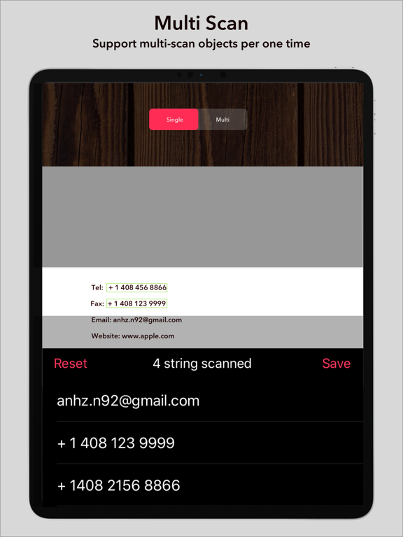 Screenshot #5 pour FICA: Live Capture Scanner