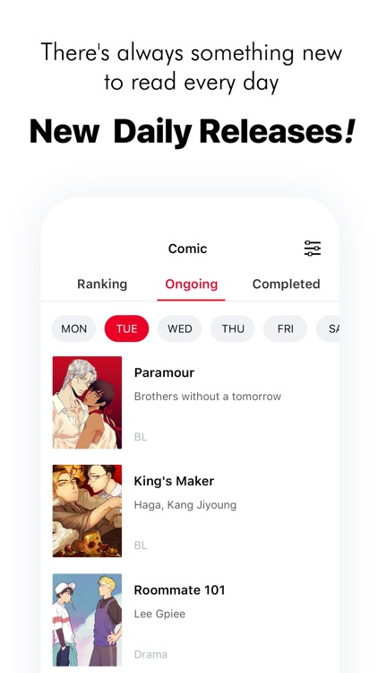 Lezhin Comics-Premium Webtoons