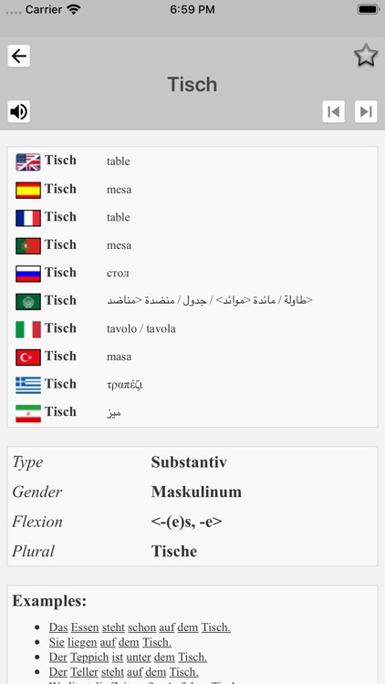 PRO - German Dictionary