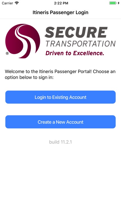 Itineris Passenger App