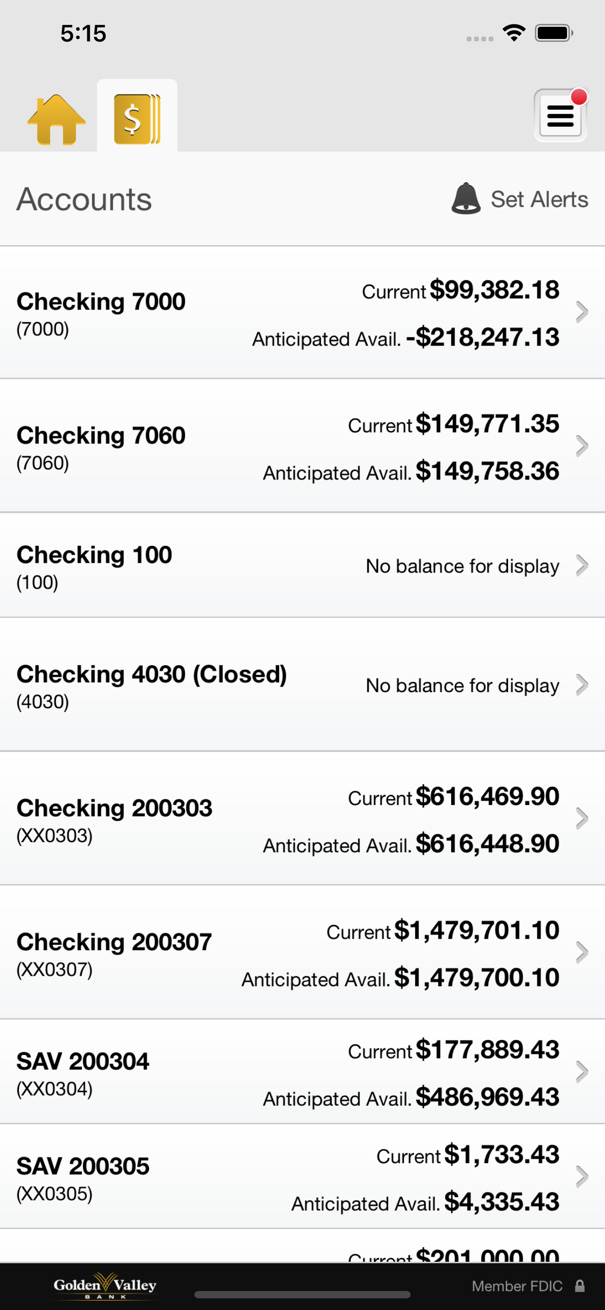 Golden Valley Bank Business screenshot 4