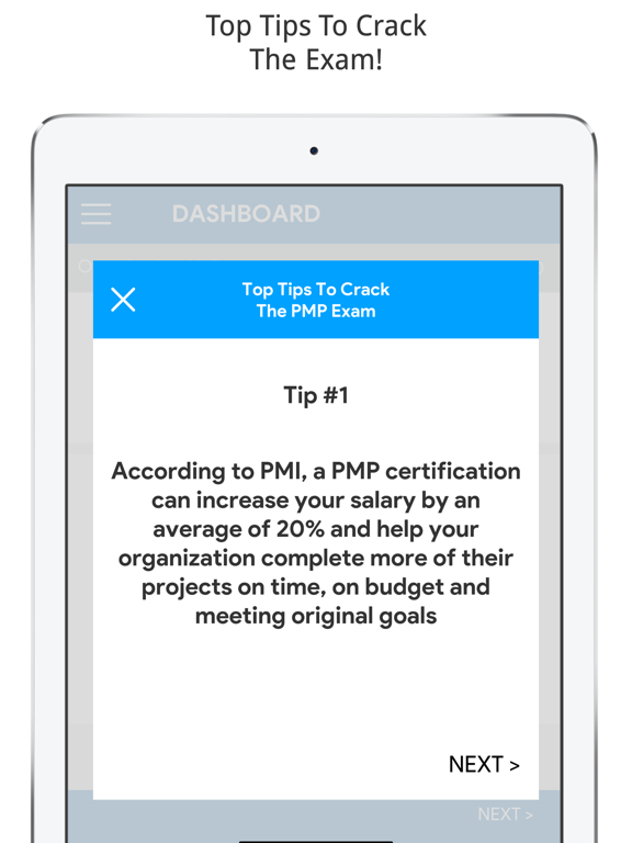 PMP Tester iPad screenshot