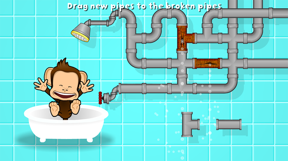 #5. Monkey Preschool Fix-It (iOS) Podle: THUP Games