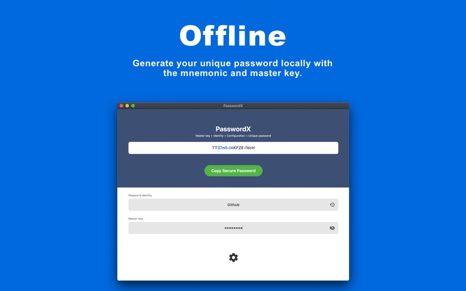 #1. PasswordX - Offline & Security (macOS) 由: Play, Inc.