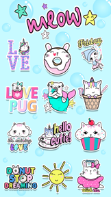 Meowgical: Animated Stickers screenshot