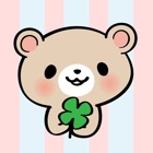 Pretty Teddy Bear Stickers -Traditional Chinese