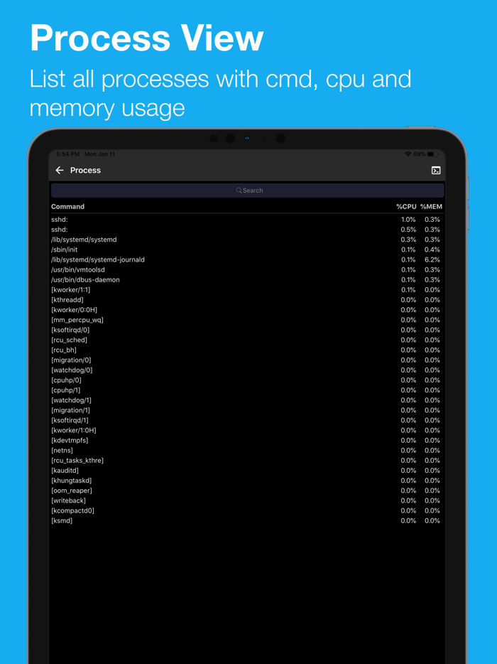 ServerDog Pro Status SSH
