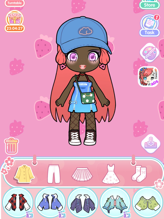 Screenshot #6 pour Vlinder Gacha：Dress Up Games