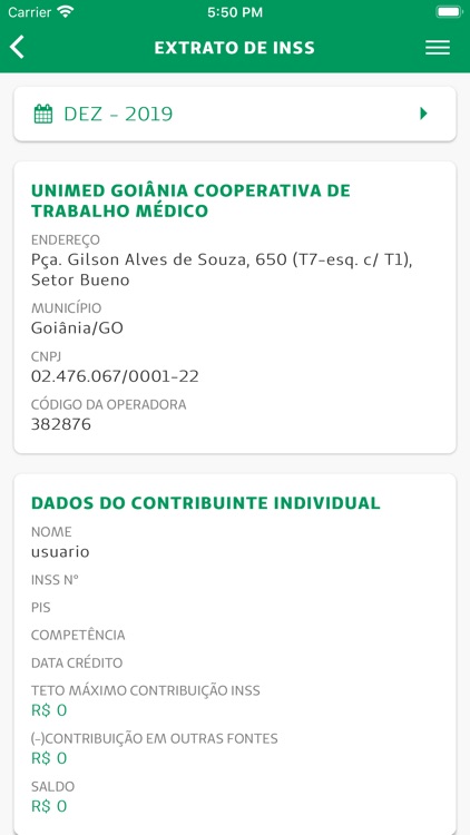 Cooperado Unimed Goiânia