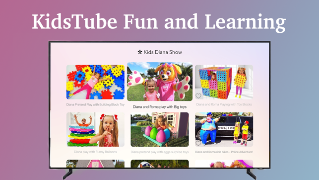 KidsTube fun and learning