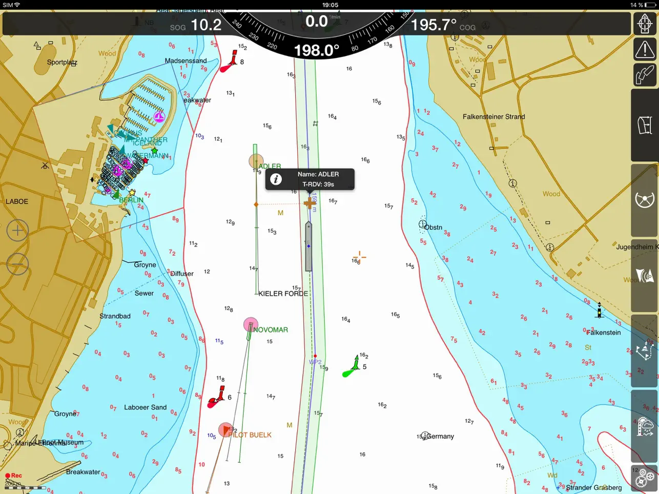 Screenshot #5 pour Wärtsilä Pilot PRO