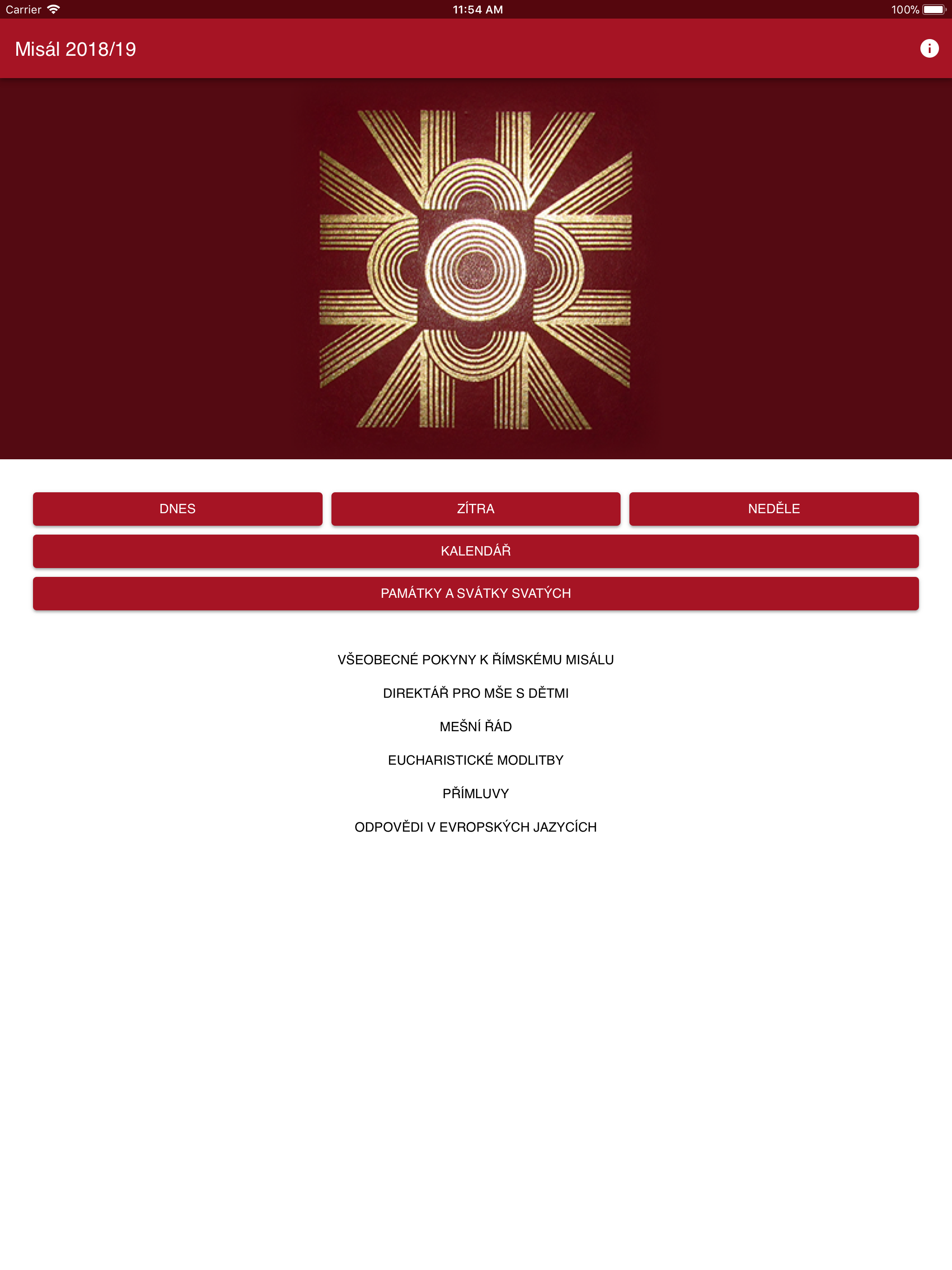 Misál 2025/26 screenshot 6