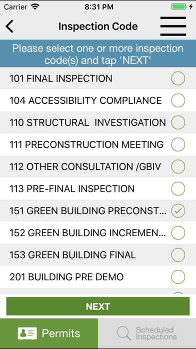 Palo Alto Inspection Request Screenshot