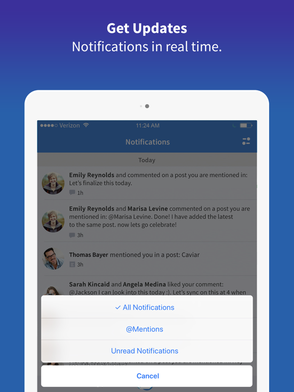 Convo – Team collaboration iPad screenshot 5 - Business app