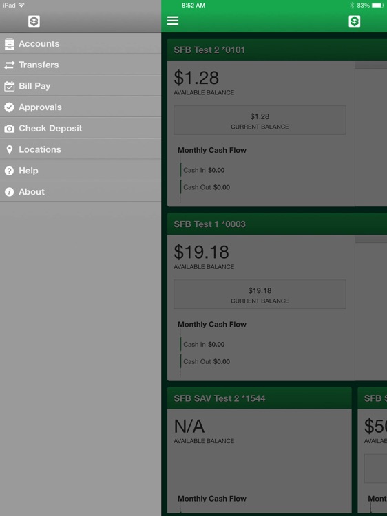 Security First Bank Biz Tablet