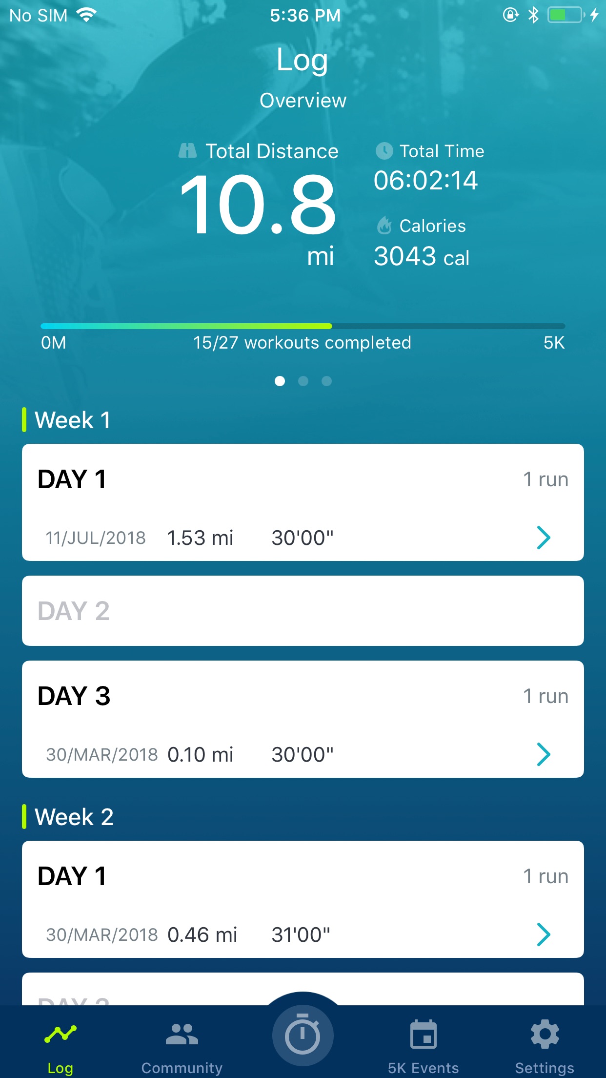 Screenshot 4 of Couch to 5K® - Run training