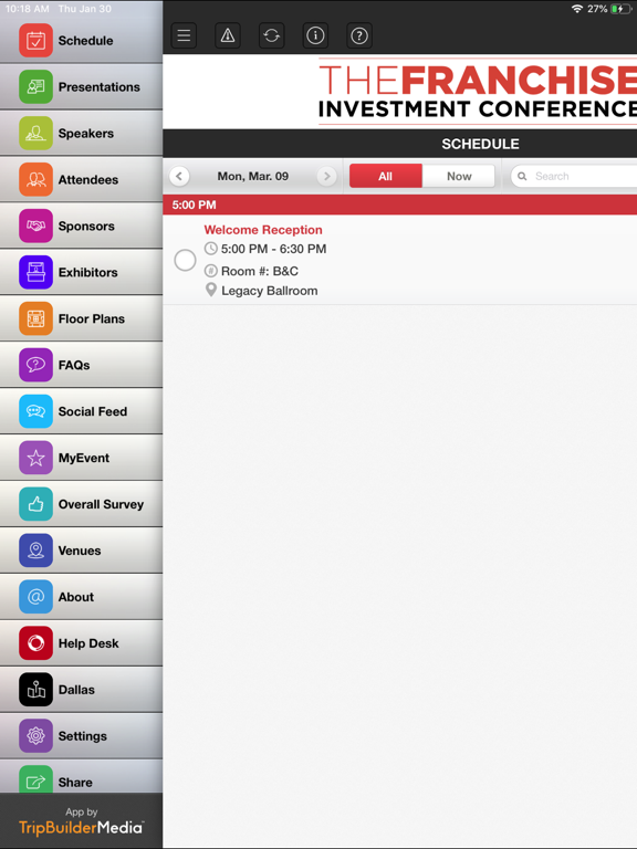 Screenshot #5 pour Franchise Invest. Conference