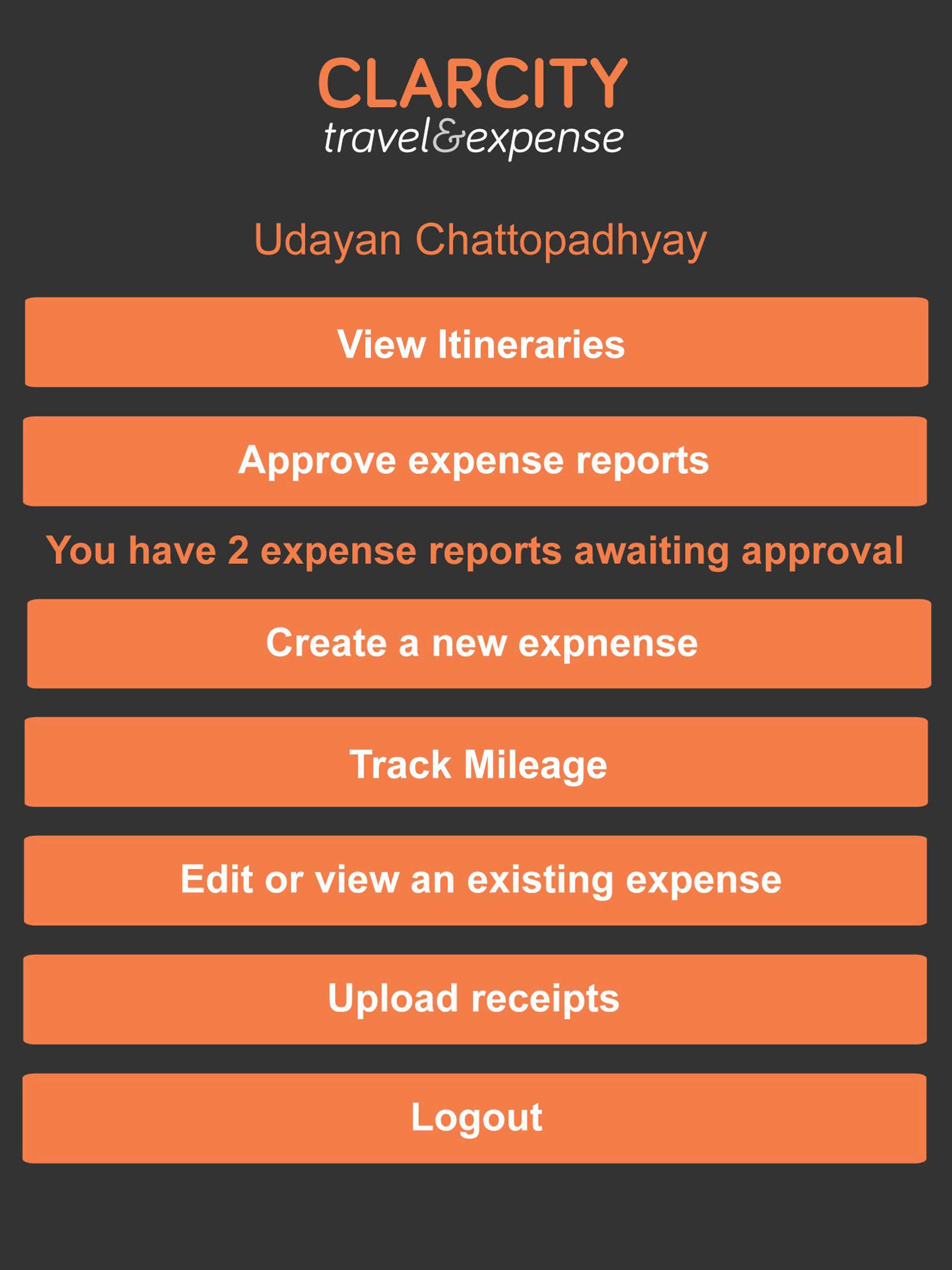 Clarcity Travel & Expense screenshot 13