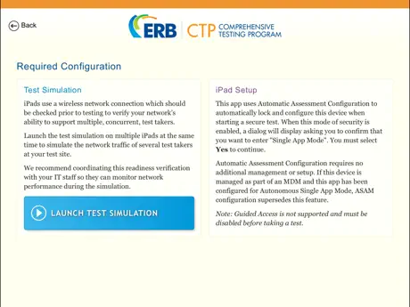 ERB CTP Online