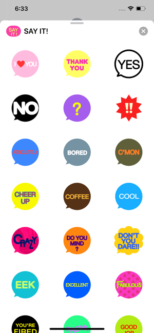 Say It! - Bubble Stickers(圖2)-速報App