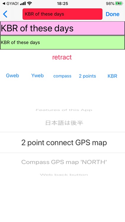 GPS Map with red line chase