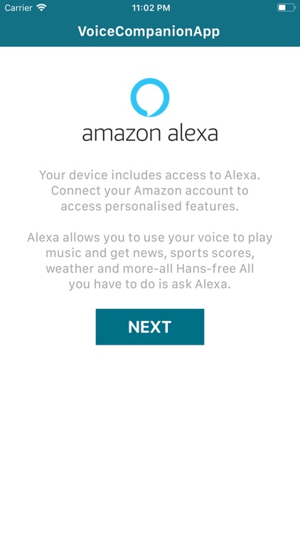 NXP Voice Companion App