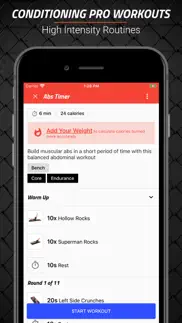 mma spartan workouts pro iphone capturas de pantalla 1