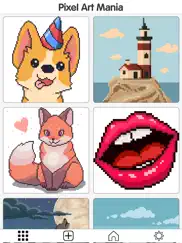 pixel art mania - coloring айпад изображения 1