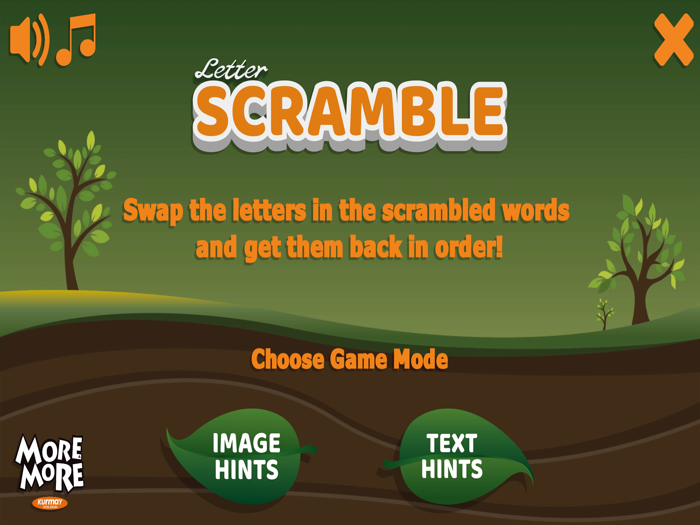 MoreandMore Letter Scramble