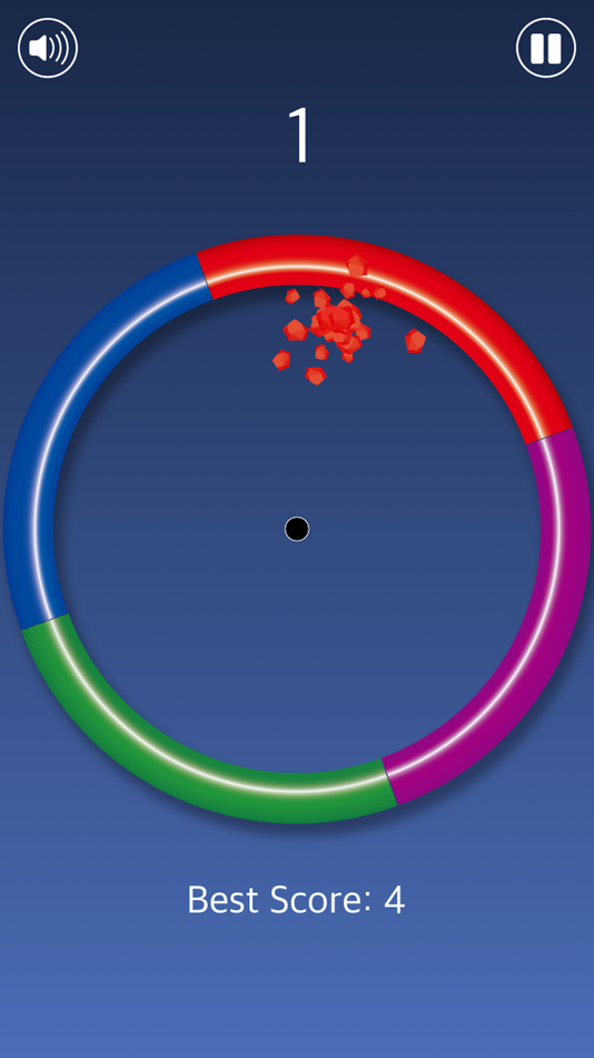 #8. HitDrops - Reflexion game - (iOS) 由: TOSHIYUKI MATSUBARA
