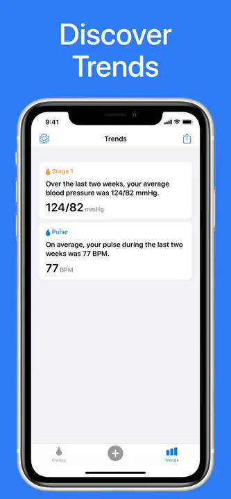 Blood Pressure App Monitor : capture d’écran 3 sur 4