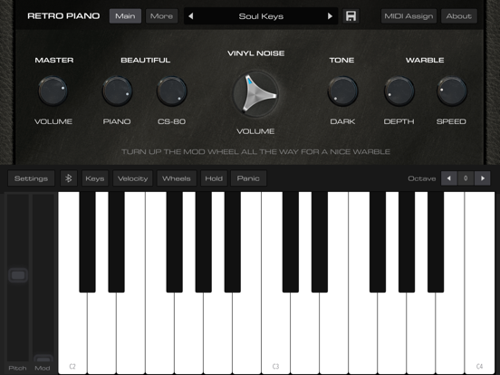 Screenshot #4 pour AudioKit Retro Piano