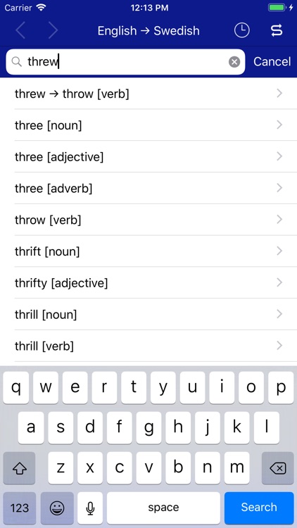 Accio Swedish-English screenshot-3