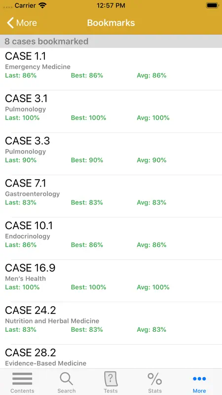 Family Med. Board Review 5/E screenshot 10 of 10