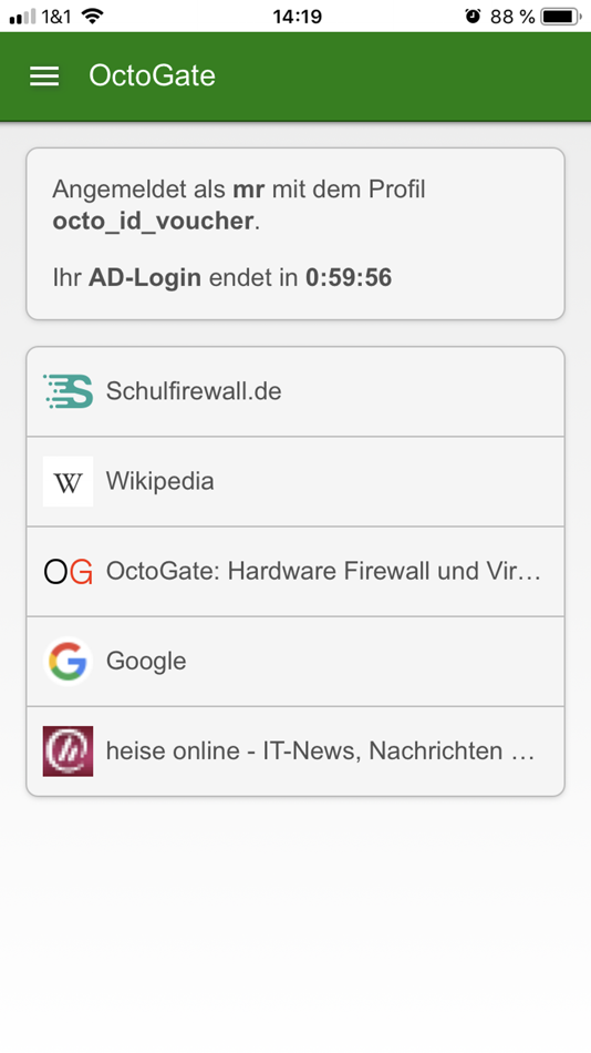 #4. OctoGate (iOS) 由: OctoGate IT Security Systems GmbH