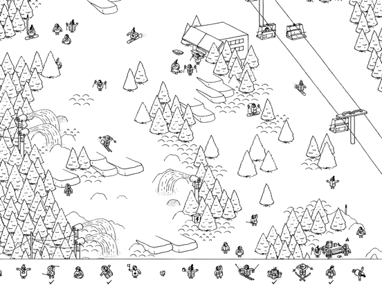 Hidden Folks iPad app afbeelding 5