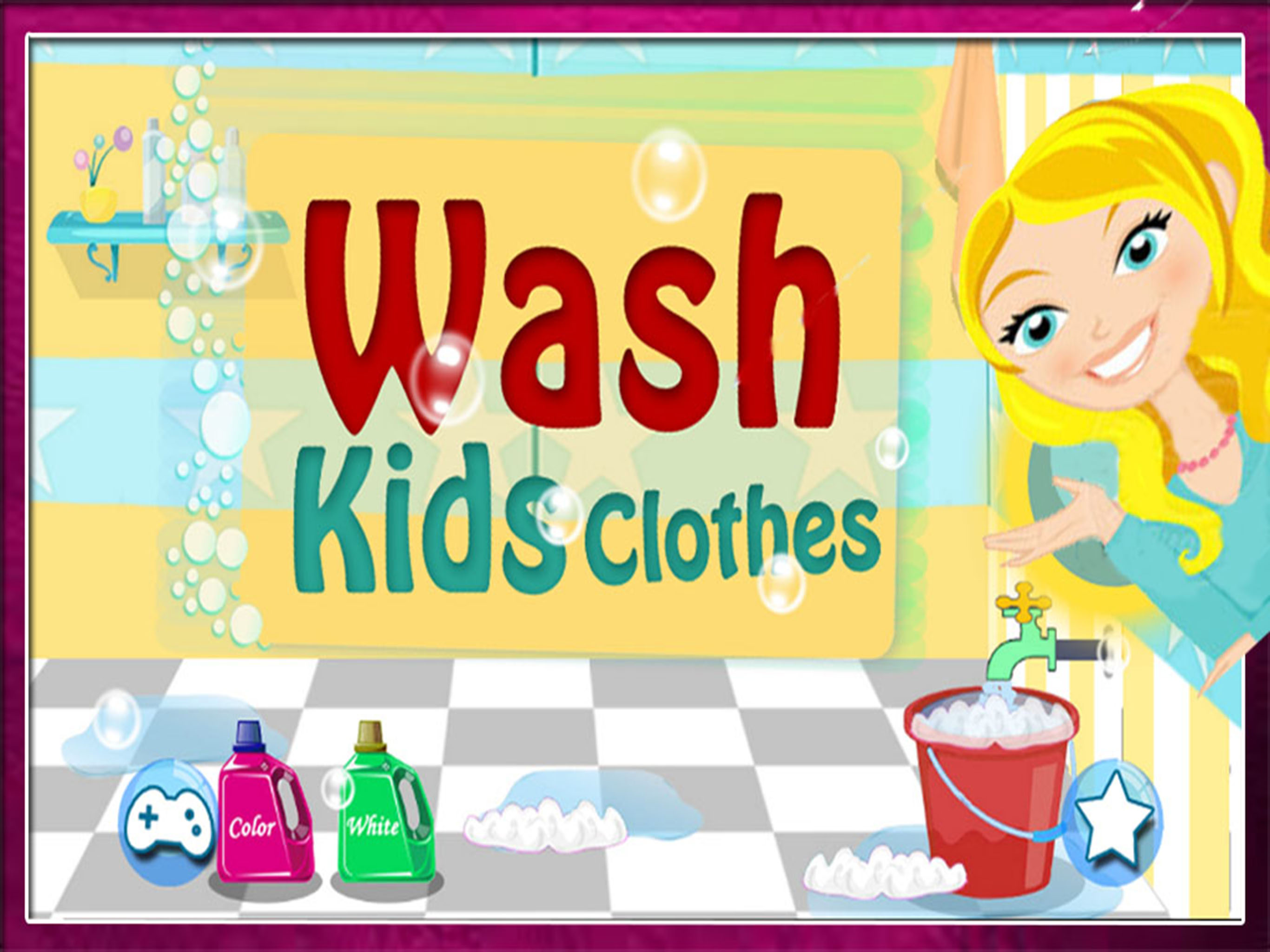Wash laundry & Iron Clothes