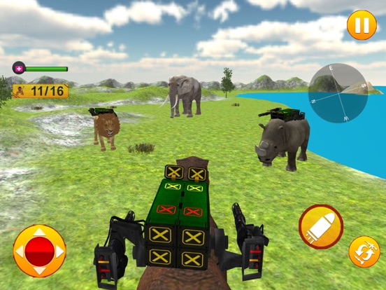 Screenshot #5 pour Jeux dinosaures bataille