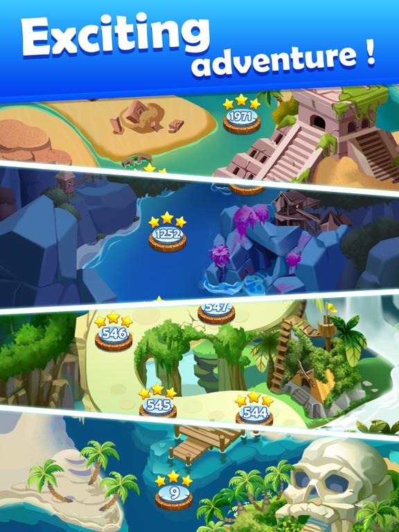 Jewel Pirate - Matching Games iPad screenshot 4 - Games app