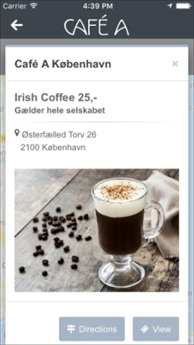 CAFÉ A Screenshot