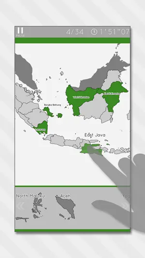 Indonesia Map Puzzle screenshot 1