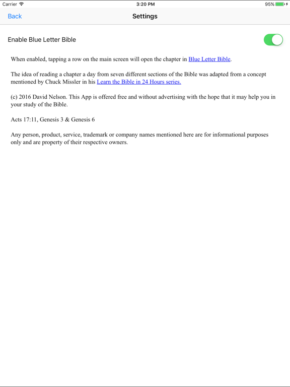 Screenshot #6 pour Berean Tracker